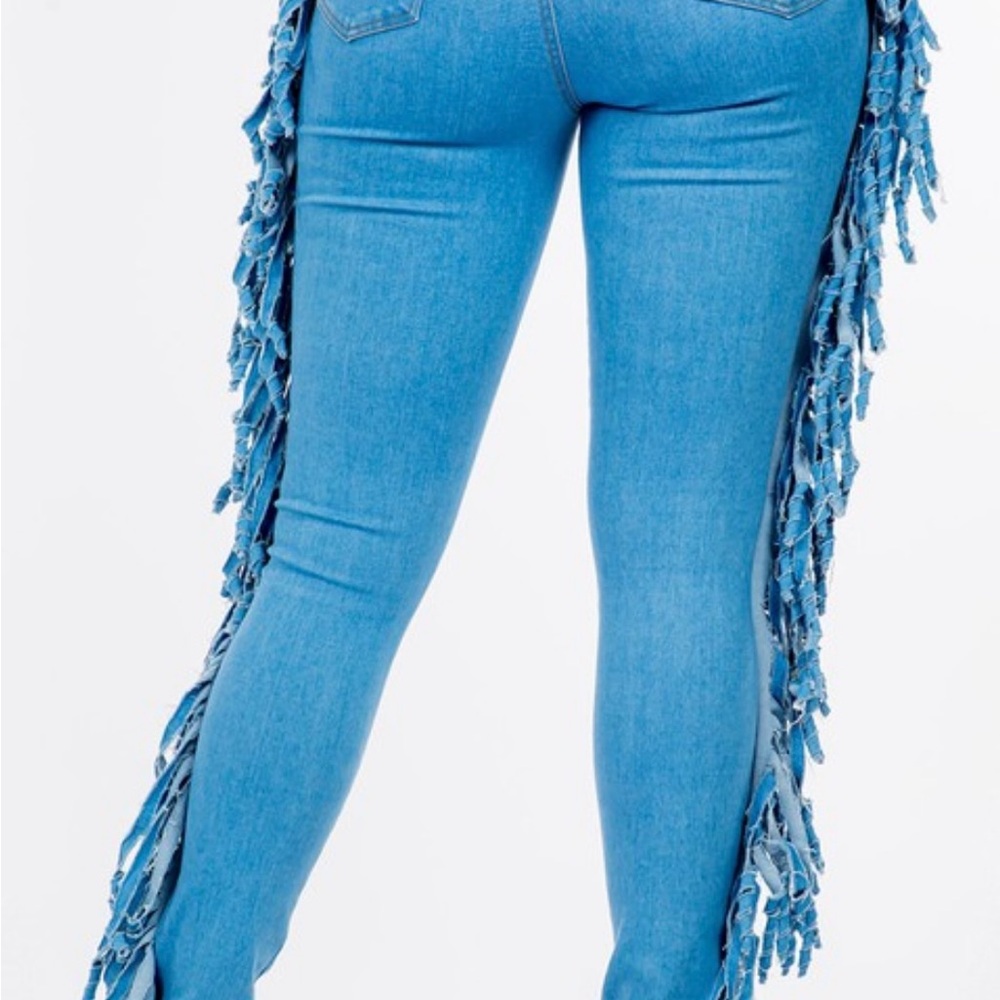 Let’s go girl’s fringe denim (35% off March Madness - Picture 4 of 6
